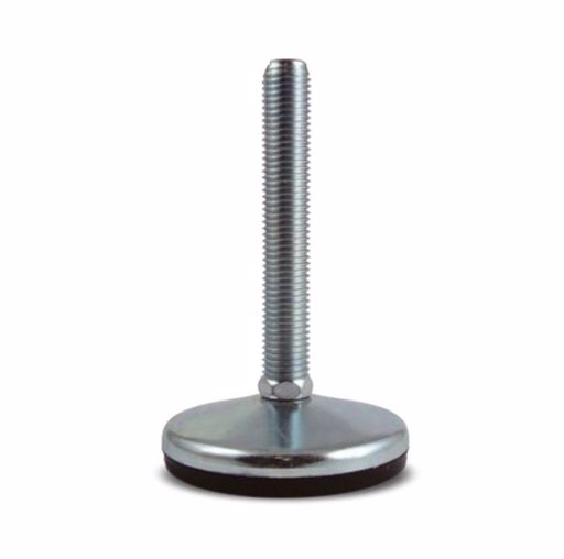 Obrázok Adjustable foot with vulcan. foot o120 mm, galvanized steel