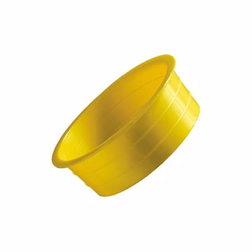 Obrázek Zátka kónická d1=81,5 mm, LDPE, žlutá