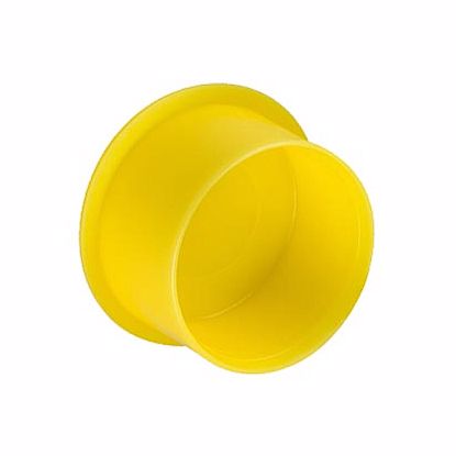 Obrázek Krytka rychlenasazovací pro závity D=36mm M30 LDPE žlutá