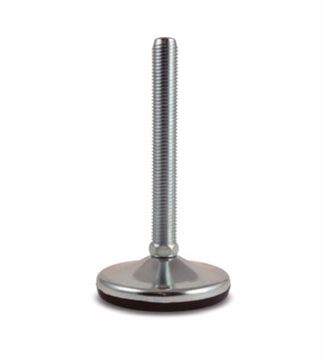 Obrázek Stavitelná noha s vulkan. patkou ø100mm, pozink. ocel